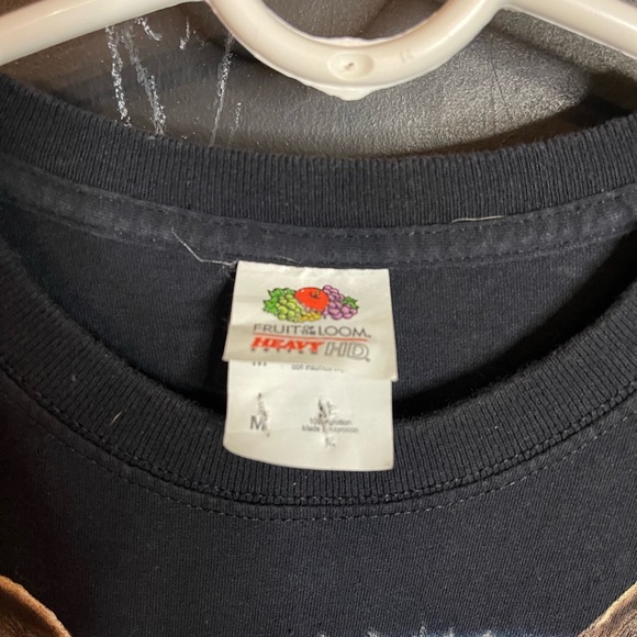 Vintage 90’s Inspired WOLF & Lightning T-Shirt: Adult Unisex Medium - Picture 3 of 3